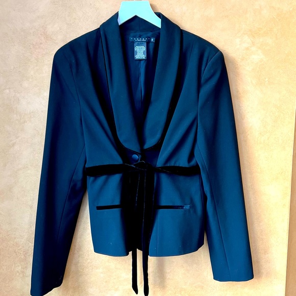 Laundry by Shelli Segal Black 12 Jacket Blazer - Picture 2 of 6